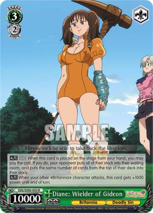 Diane: Wielder of Gideon