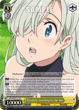 Elizabeth: Searching for the Sins