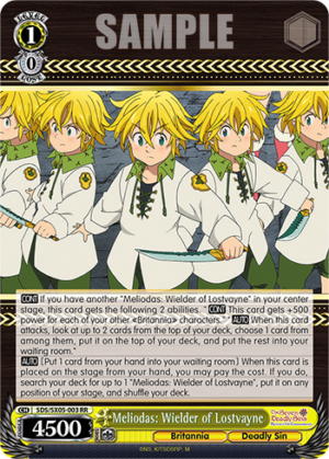 Meliodas: Wielder of Lostvayne