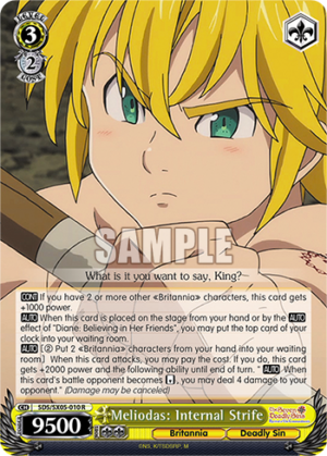 Meliodas: Internal Strife