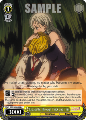 Elizabeth: Through Thick and Thin