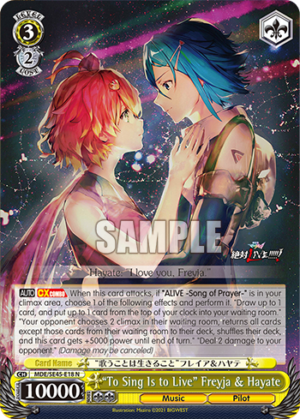 «To Sing Is to Live» Freyja & Hayate