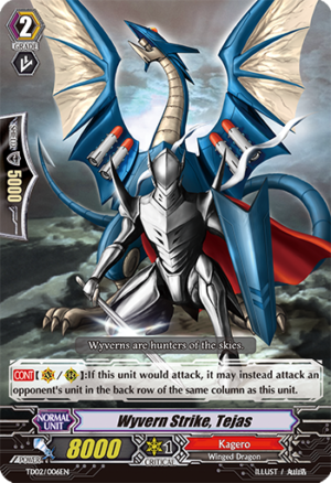 Wyvern Strike, Tejas