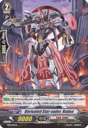 Unrivaled Star-vader, Radon
