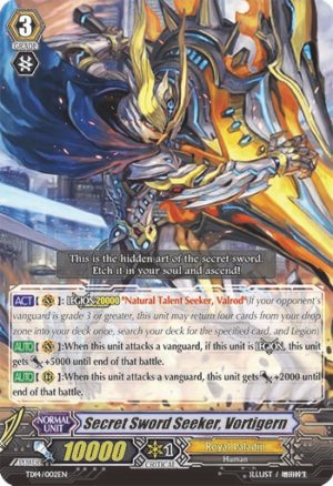 Secret Sword Seeker, Vortigern