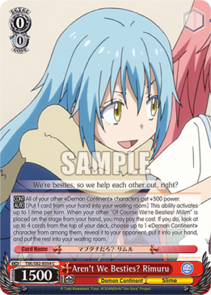 Aren’t We Besties? Rimuru