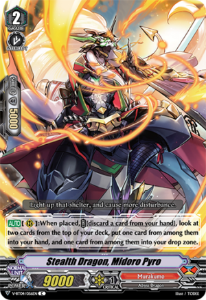 Stealth Dragon, Midoro Pyro Stealth Dragon, Midoro Pyro