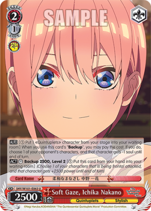 Soft Gaze, Ichika Nakano