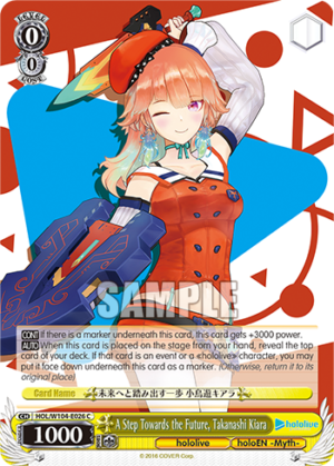 A Step Towards the Future, Takanashi Kiara