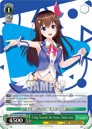A Step Towards the Future, Tokino Sora