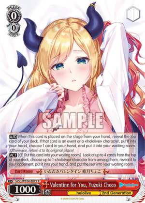 Valentine for You, Yuzuki Choco