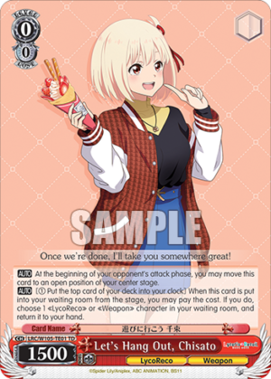Let’s Hang Out, Chisato