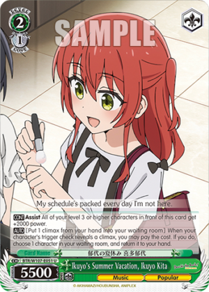 Ikuyo’s Summer Vacation, Ikuyo Kita