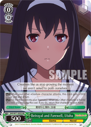 Betrayal and Farewell, Utaha