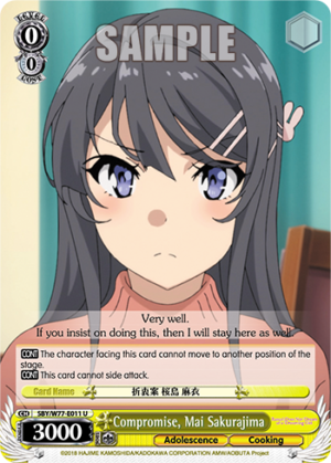 Compromise, Mai Sakurajima