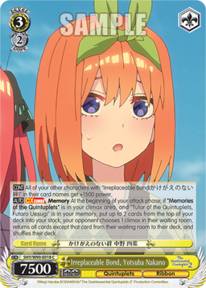 Irreplaceable Bond, Yotsuba Nakano