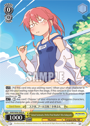 School Swimsuits, Perfect Pool Weather! Miss Kobayashi