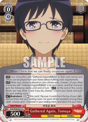 Gathered Again, Tomoya