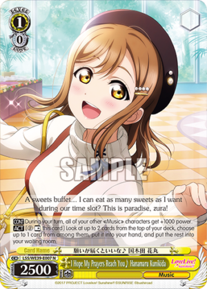 I Hope My Prayers Reach You? Hanamaru Kunikida