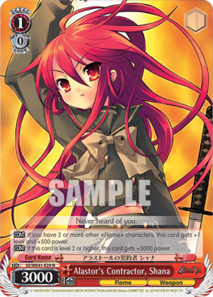 Alastor’s Contractor, Shana