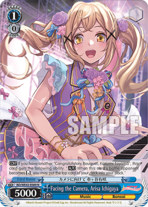 Facing the Camera, Arisa Ichigaya