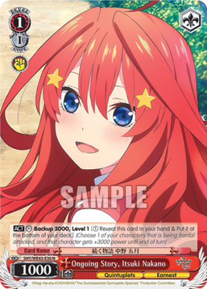 Ongoing Story, Itsuki Nakano