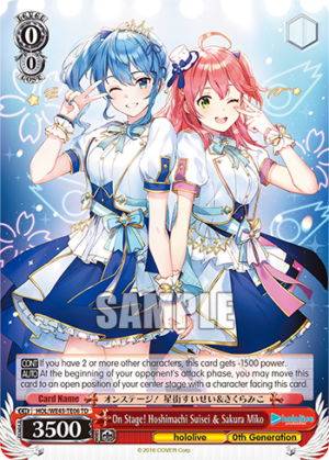 On Stage! Hoshimachi Suisei & Sakura Miko