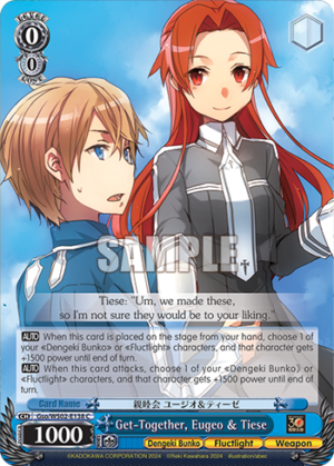 Get-Together, Eugeo & Tiese