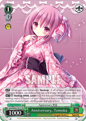 Anniversary, Tomoka
