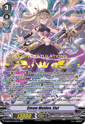 Steam Maiden, Elul