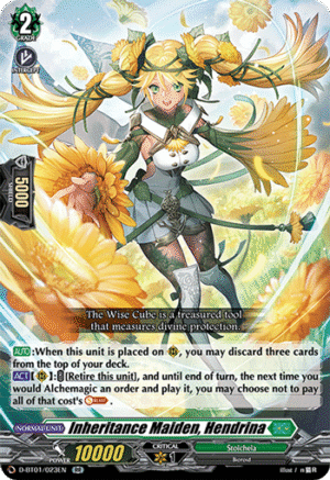 Inheritance Maiden, Hendrina Inheritance Maiden, Hendrina
