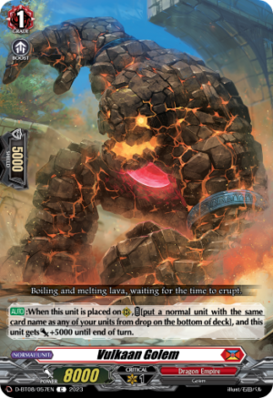 Vulkaan Golem Vulkaan Golem
