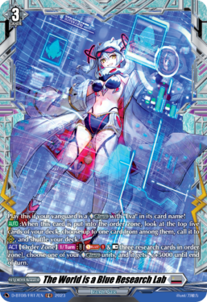 The World is a Blue Research Lab The World is a Blue Research Lab