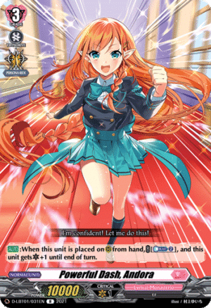 Powerful Dash, Andora