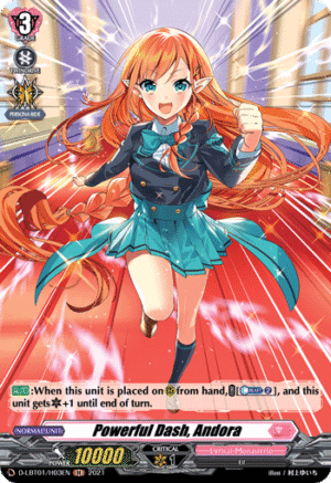 Powerful Dash, Andora