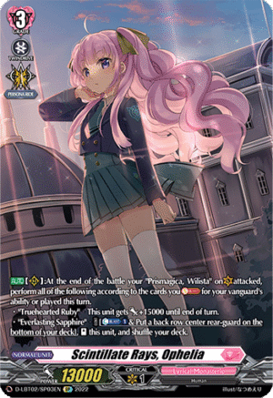 Scintillate Rays, Ophelia Scintillate Rays, Ophelia