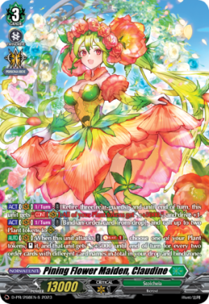 Pining Flower Maiden, Claudine