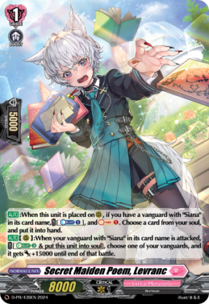 Secret Maiden Poem, Levranc