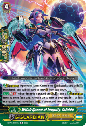 Witch Queen of Iniquity, Jeliddo