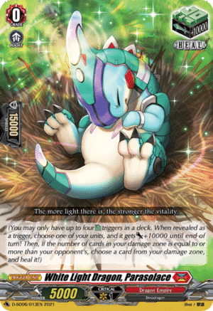 White Light Dragon, Parasolace
