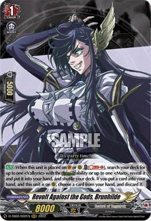 Revolt Against the Gods, Brunhilde Revolt Against the Gods, Brunhilde