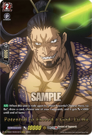 Potential to Exceed a God, L? Bu