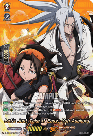 Let’s Just Take It Easy, Yoh Asakura