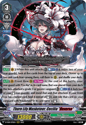 Thorn Lily Musketeer, Cecilia Thorn Lily Musketeer, Cecilia