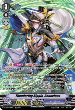 Thundering Ripple, Genovious Thundering Ripple, Genovious