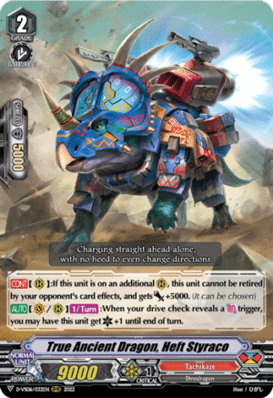 True Ancient Dragon, Heft Styraco True Ancient Dragon, Heft Styraco