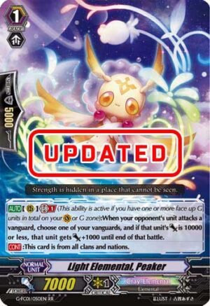 Light Elemental, Peaker