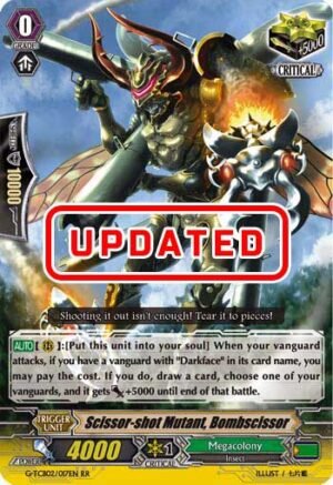 Scissor-shot Mutant, Bombscissor Scissor-shot Mutant, Bombscissor