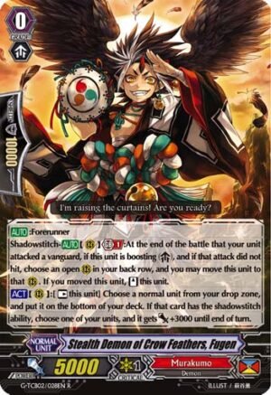 Stealth Demon of Crow Feathers, Fugen Stealth Demon of Crow Feathers, Fugen