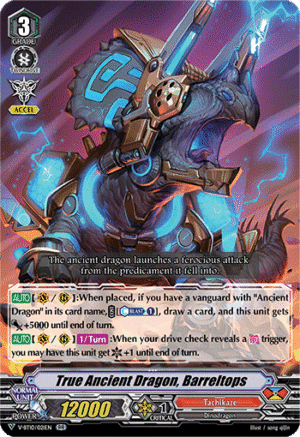 True Ancient Dragon, Barreltops True Ancient Dragon, Barreltops
